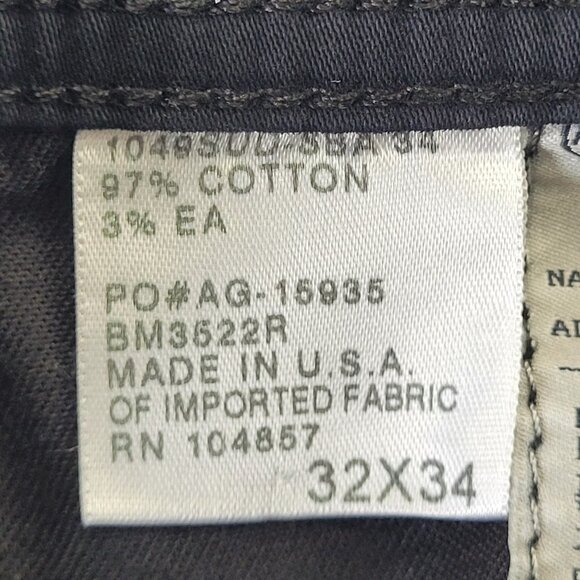 AG Adriano Goldschmied men's the protege straight leg jeans size 32/34 - Picture 11 of 15